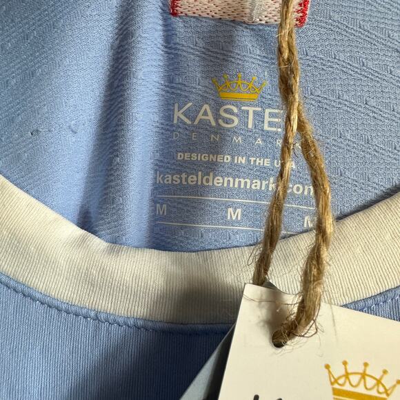Kastel Denmark Charlotte Athletic Tennis/Golf Light Blue Medium NEW NWT - Picture 2 of 4